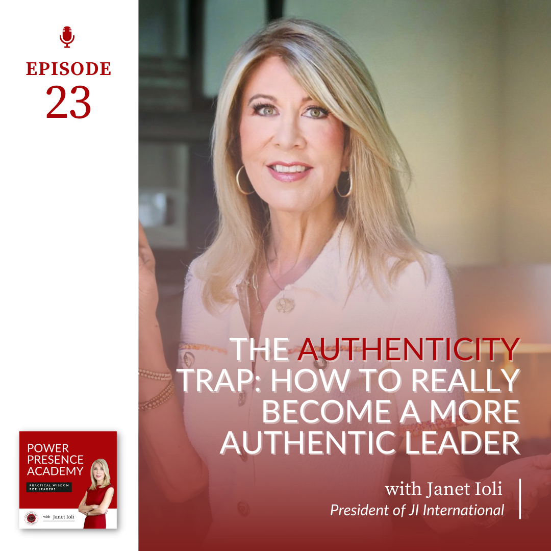 E23: The Authenticity Trap: How to Really Become a More Authentic Leader