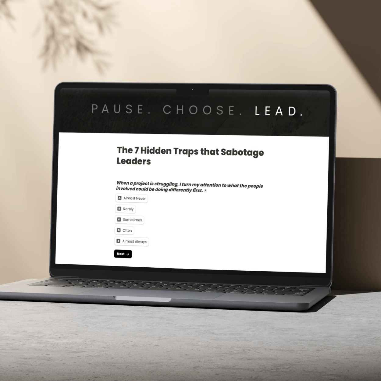 Escape the Traps quiz
